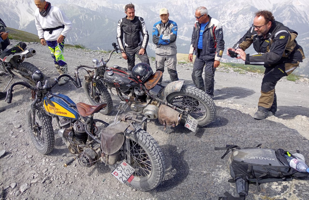 2023   < Harley extrem > in den Alpen …